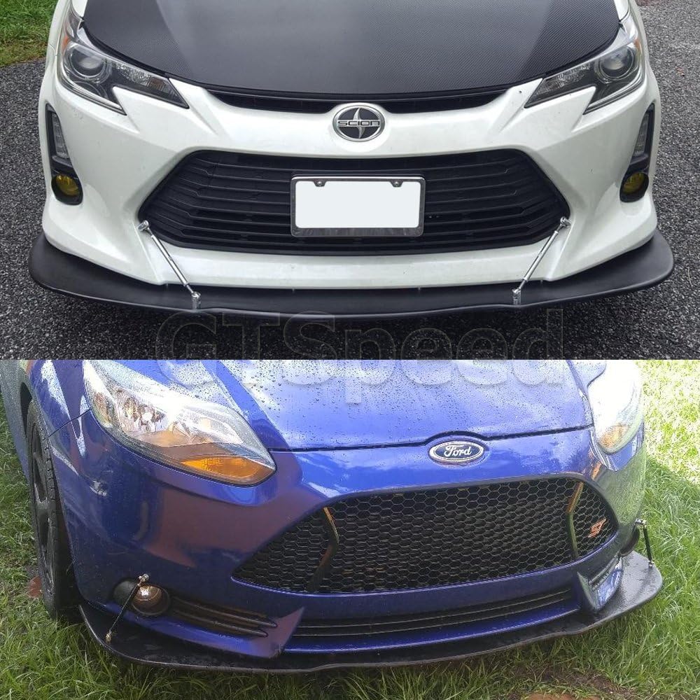 PU Front Bumper Lip Under Panel Diffuser Chin Spoiler C748