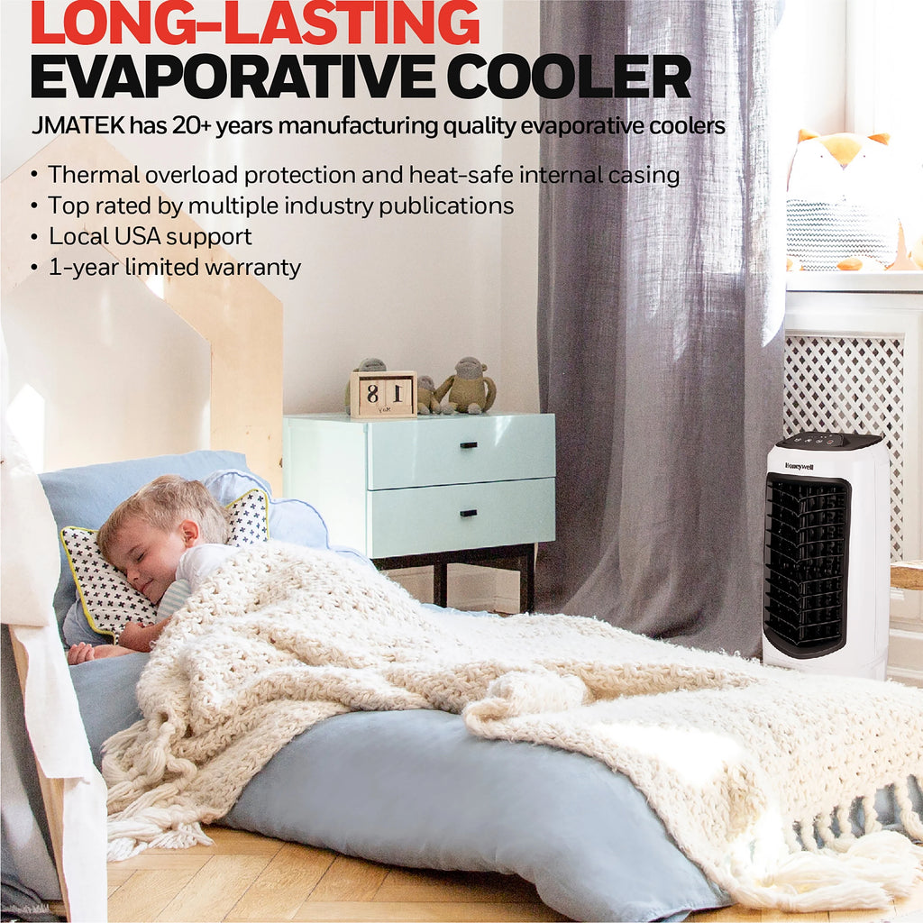 White 120V Portable Evaporative Cooler K27683