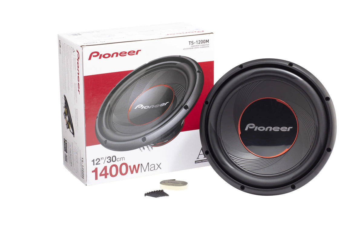 12" 1400 W Max Power Component Subwoofer C2437