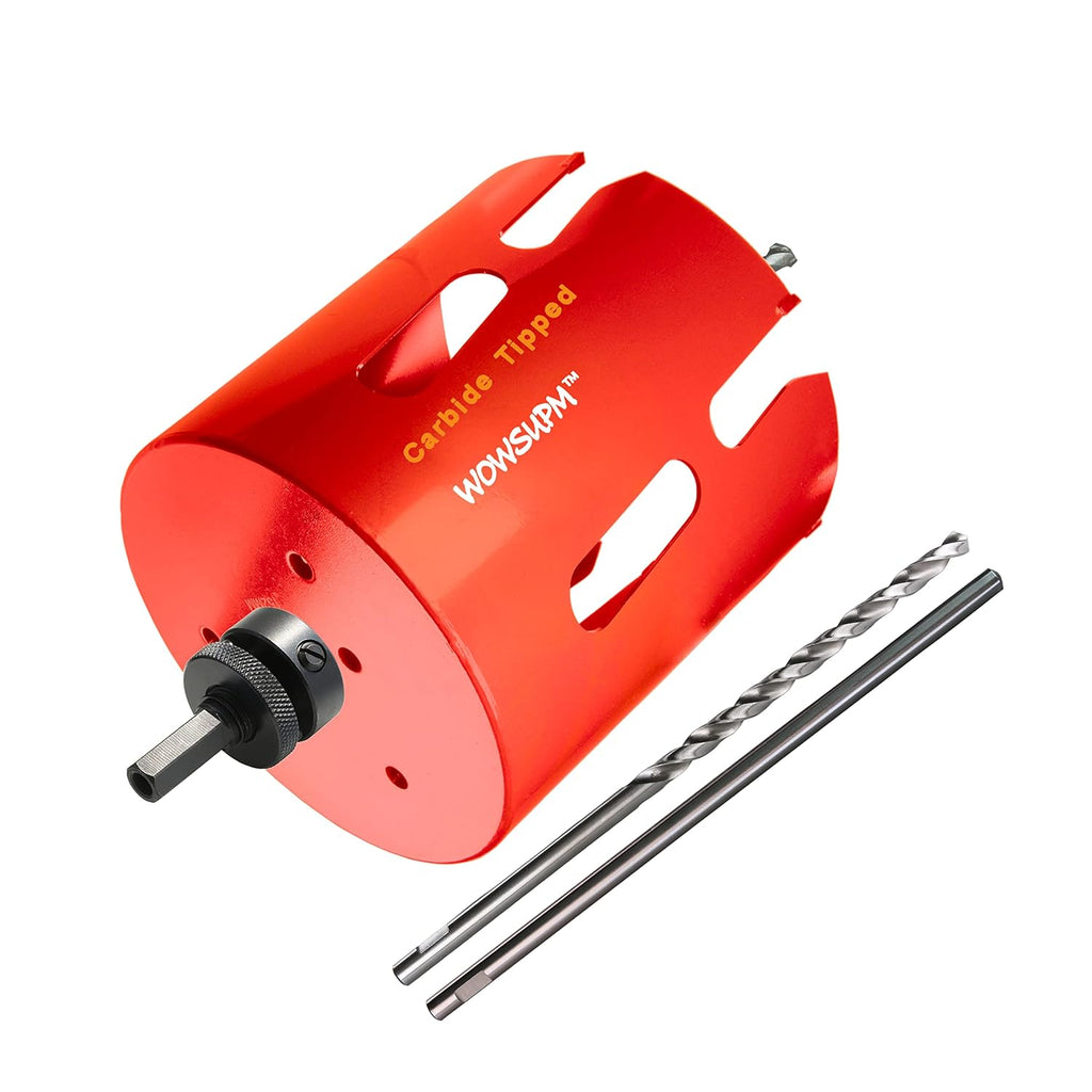 6 inch Carbide Tipped Hole Saw with Mandrel J972481