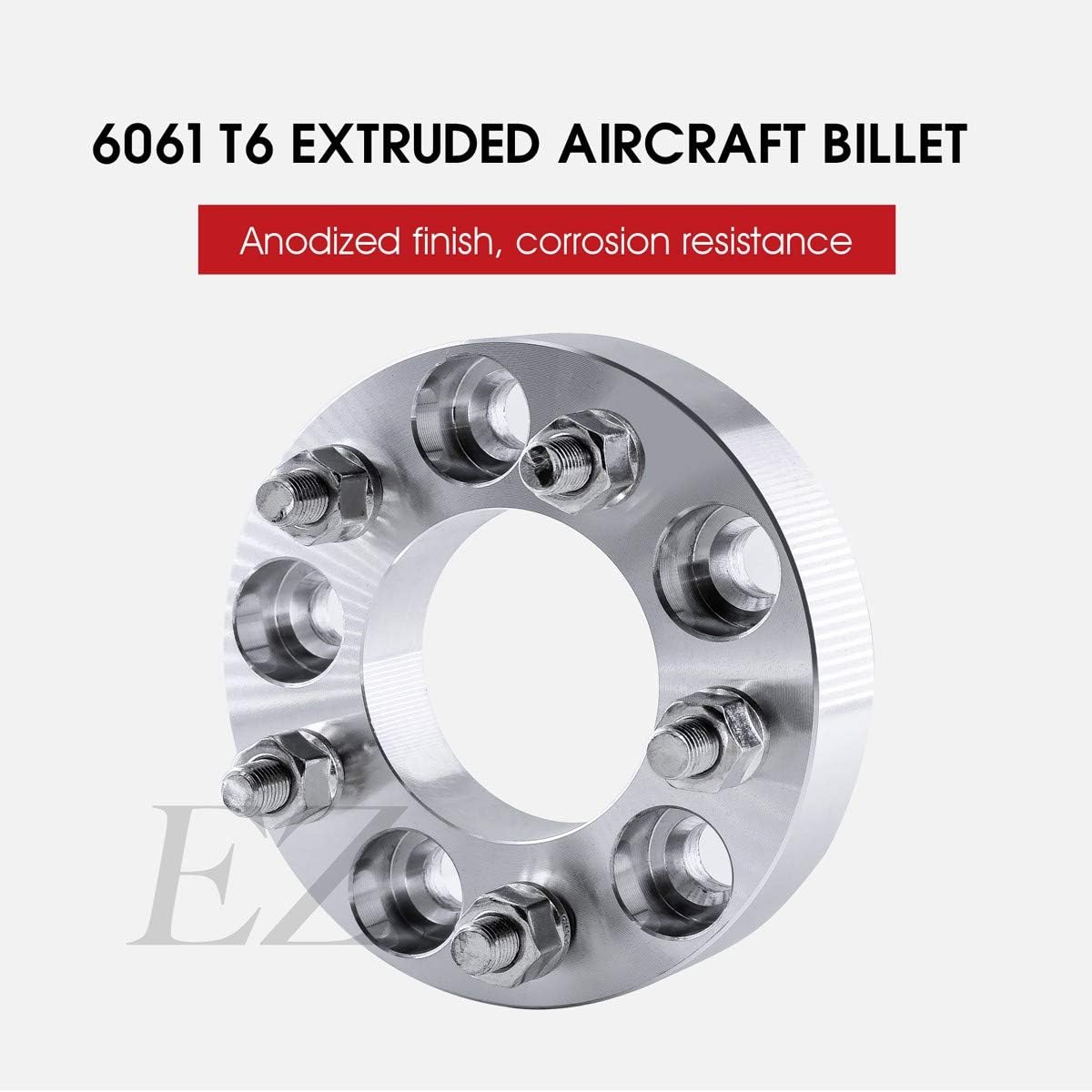 2 Wheel Adapters 5x4.75 to 5x5.5 Thickness 1 Inch G973