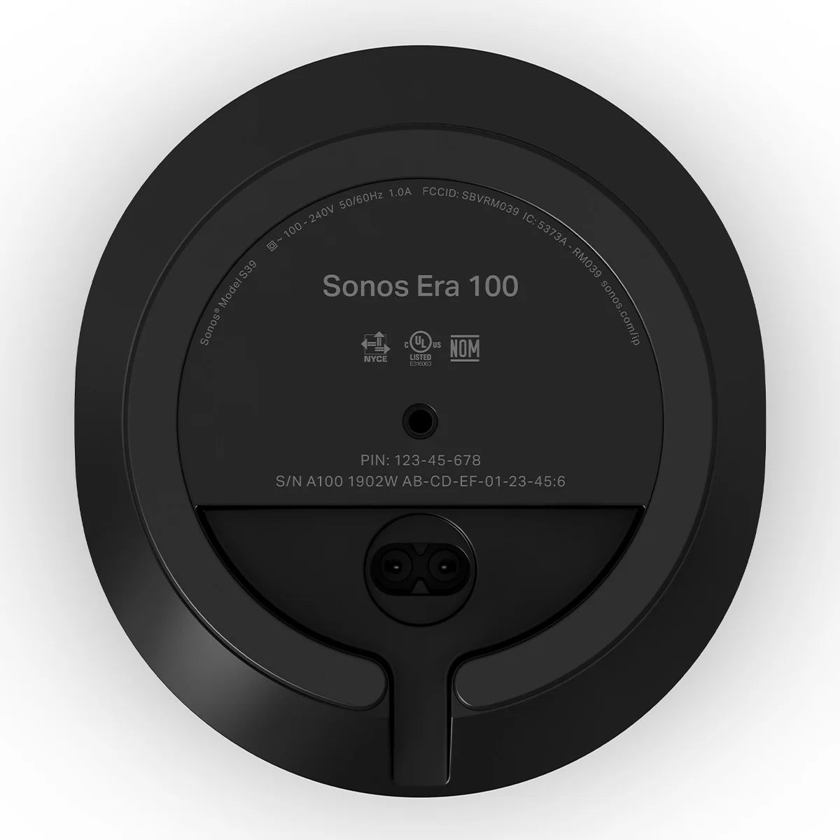 Open Box Voice-Controlled Wireless Smart Speaker with Bluetooth (Black) V9677