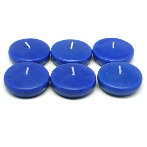 Blue Floating Candles 96Pcs G298341