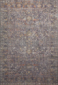 Graphite Multi 6'3 x 9' Rug Y807