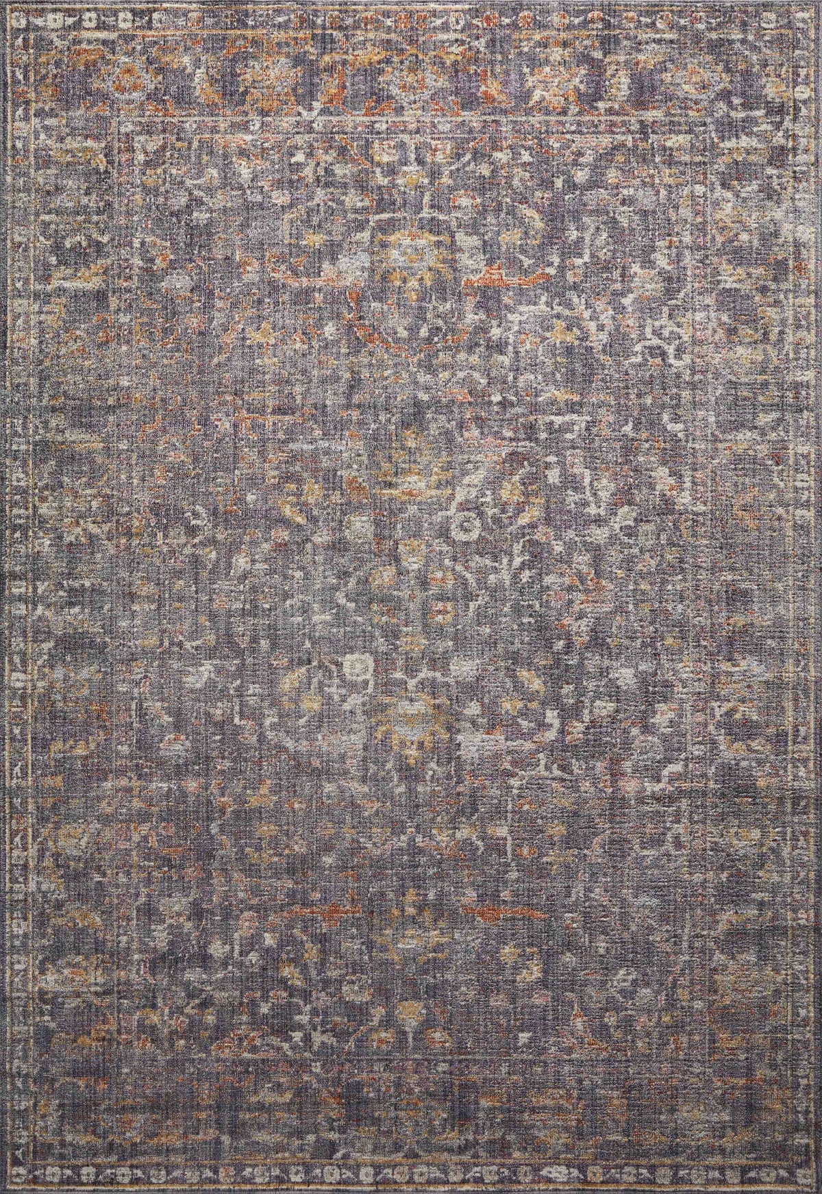 Graphite Multi 6'3 x 9' Rug Y807