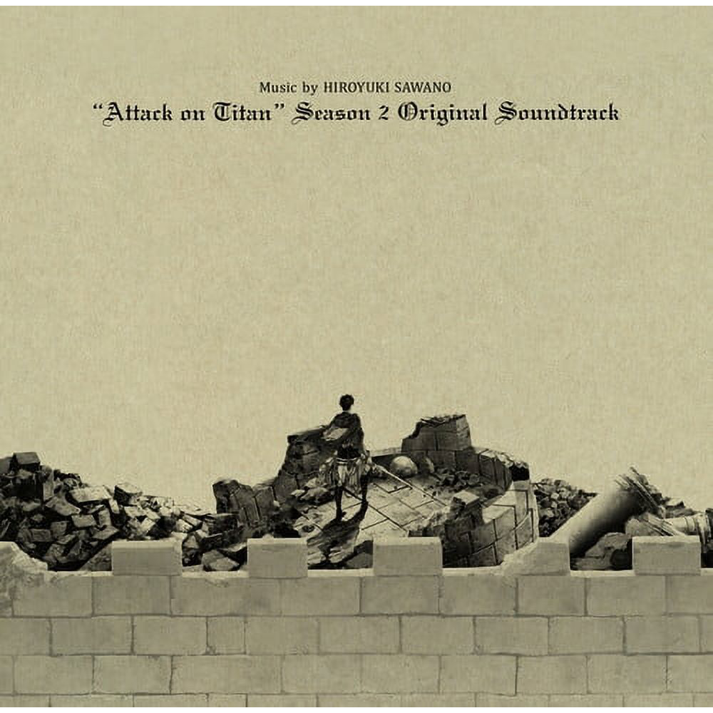 Attack on Titan Season 2 Soundtrack 3x LP Vinyl D38063