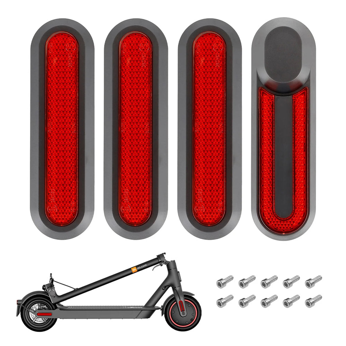 LED Taillight Turn Signal Cycling Warning Lamp with Remote Control N25080