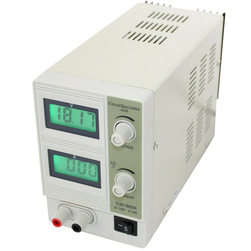 18 Volt DC 2.0 Amp Linear Bench Power Supply M665011