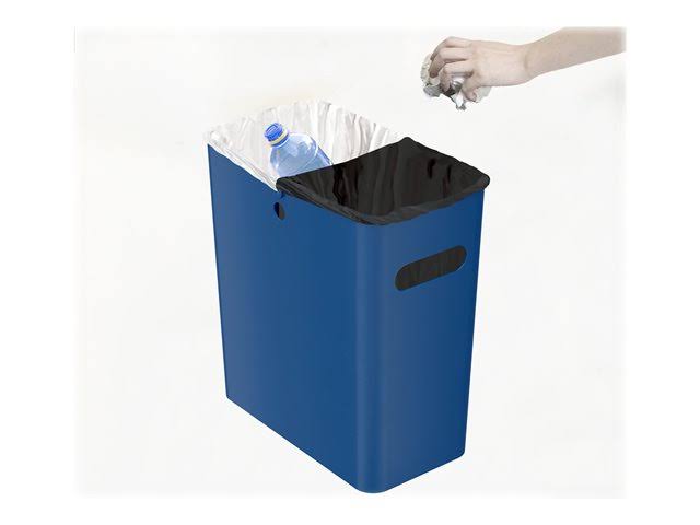 4.2 gal Polypropylene Trash Can with Handles, Pack of 6 W709