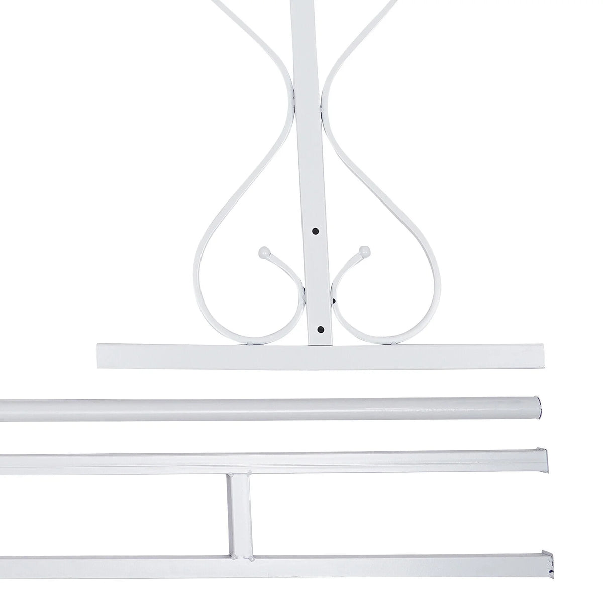 White Metal Garment Rack Clothing Stand G849