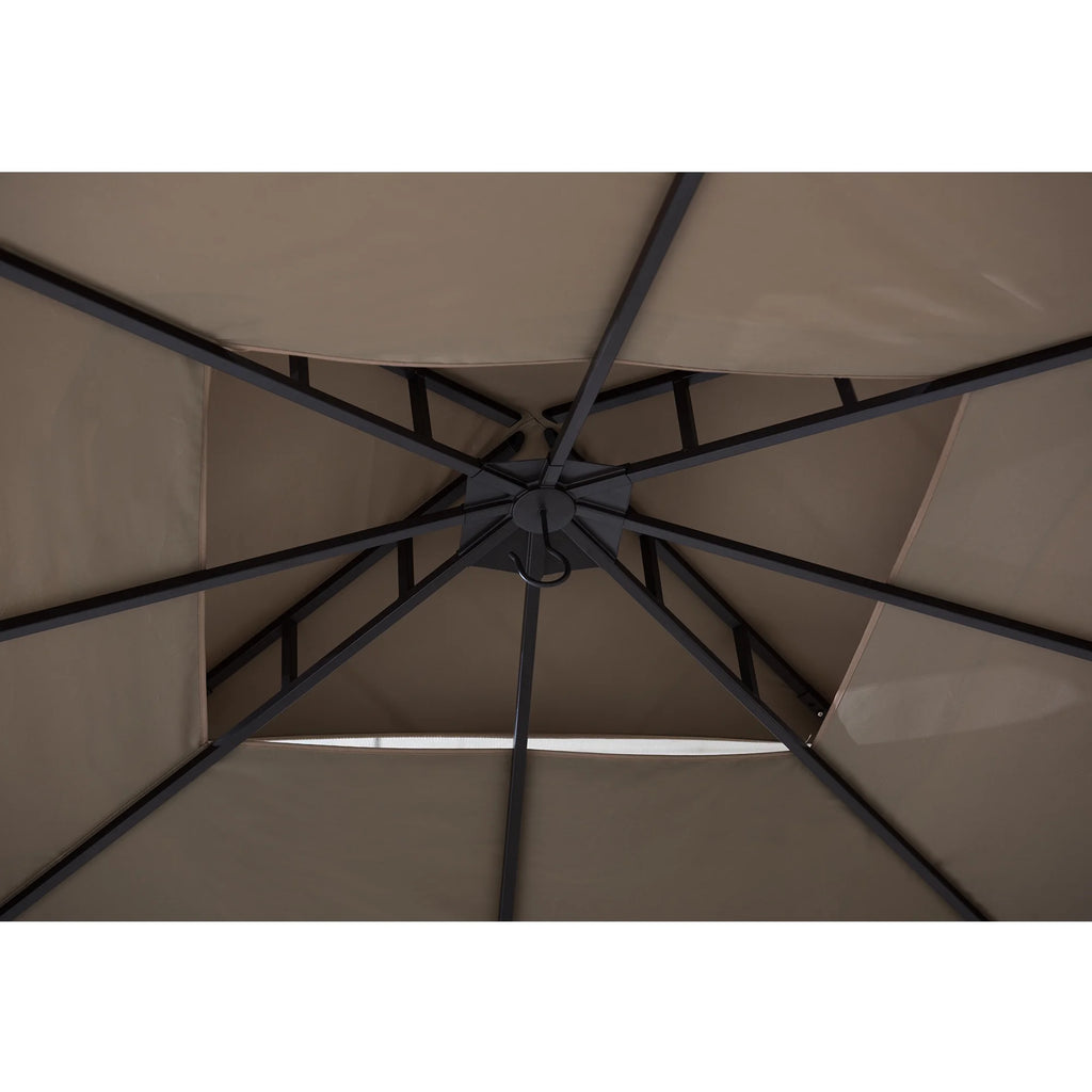 10 x 12 ft. 2 Tiered Steel Gazebo G160