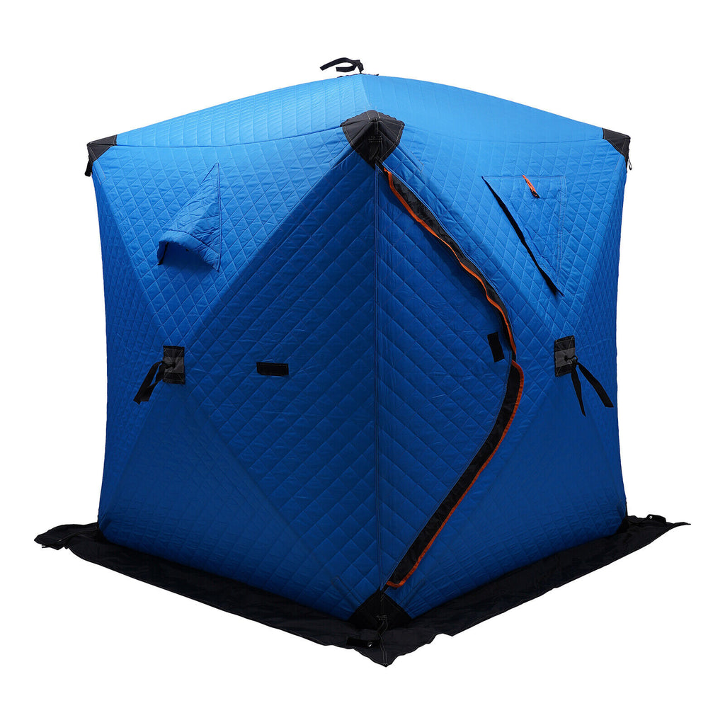 Portable Ice Fishing Tent Thermal Shelter 1-2 People V49816