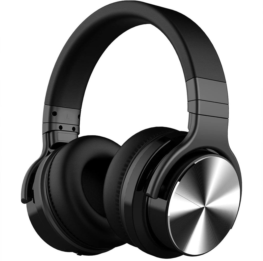 Black Active Noise Cancelling Wireless Over Ear Headphones O25635
