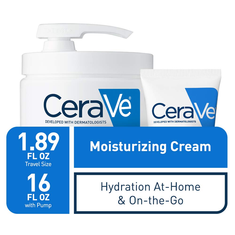 16 Ounce and 1.89 Ounce Fragrance Free Moisturizing Cream S40645