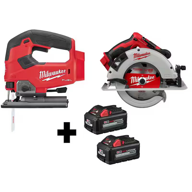 18V Lithium-Ion Brushless Cordless Jig Saw and 7-1/4 in. Circular Saw Y220