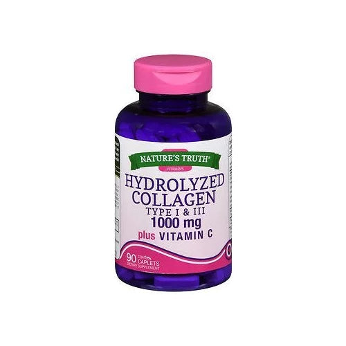 Hydrolyzed Collagen Type I & III 1000mg 90 ct 6-Pack X529