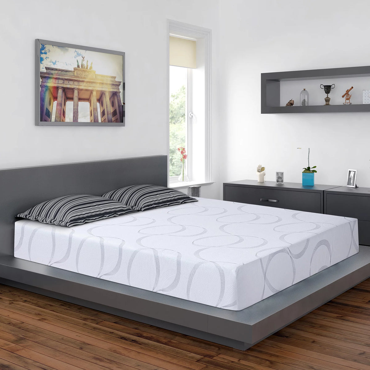 9'' Gel Memory Foam Mattress Twin K1764