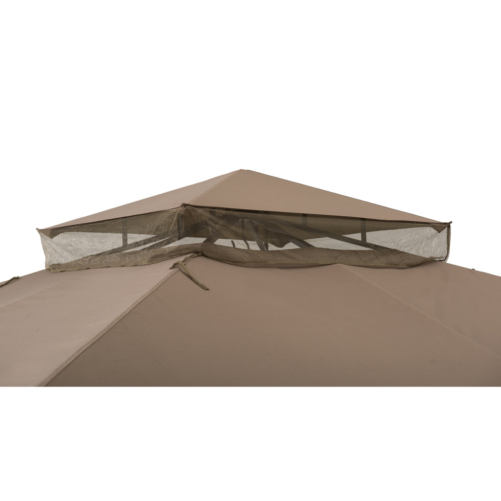 10 x 12 ft. 2 Tiered Steel Gazebo G160