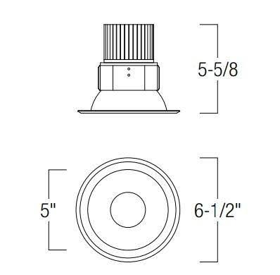 5-in Lighting Reflector V585