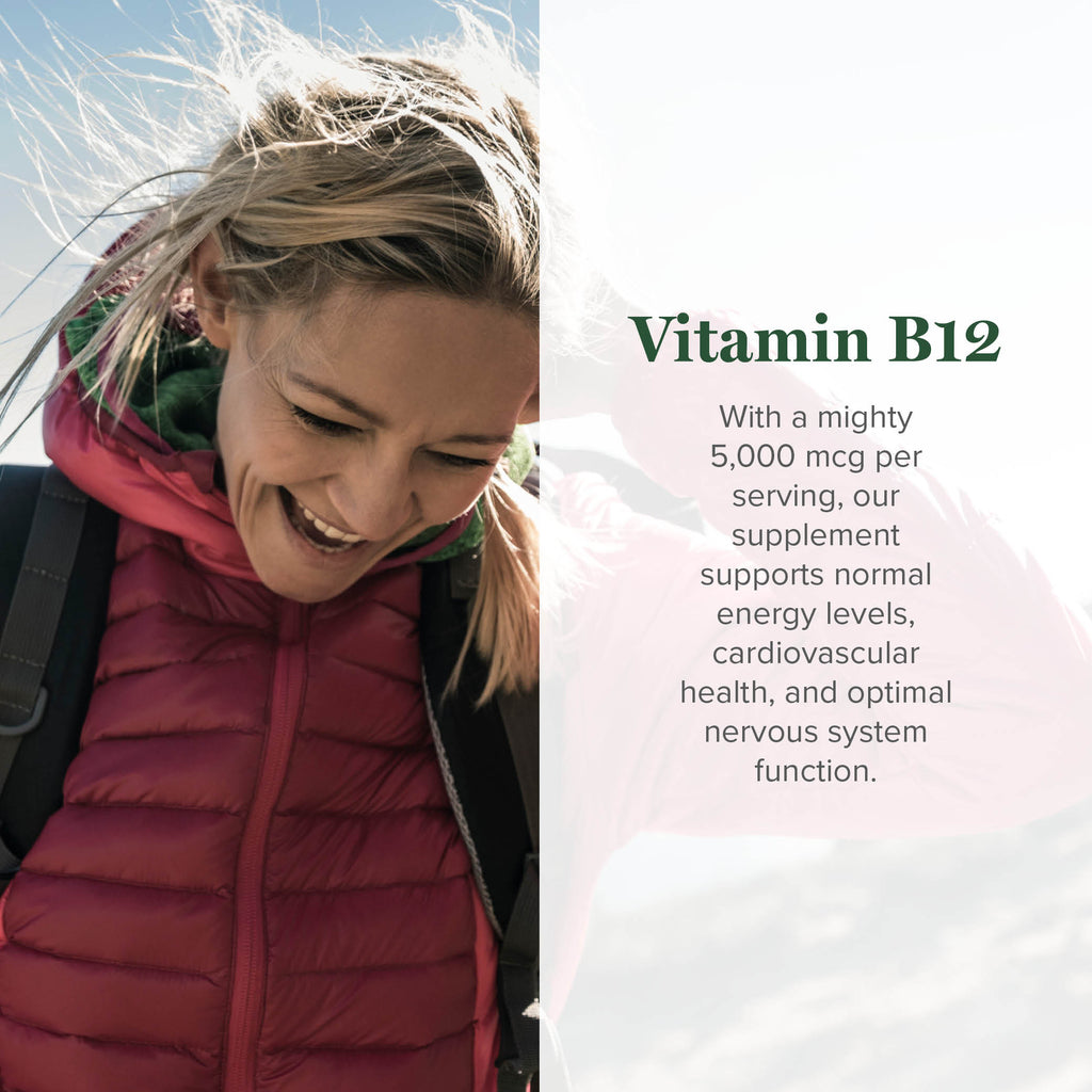 Organic Liquid Vitamin B12 Drops, 5000mcg, 1 fl oz W474440