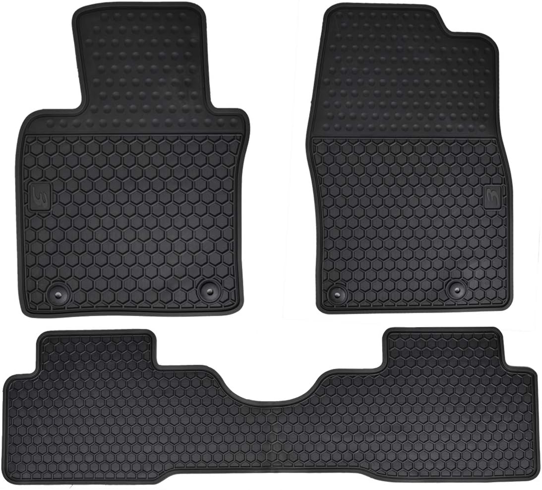 Custom Fit Car Floor Mats Heavy Duty Rubber All Weather Z930017