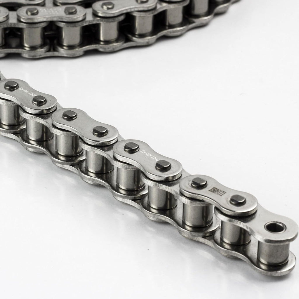 Stainless Steel Roller Chain 50 Feet with 5 Connecting Links Q2308