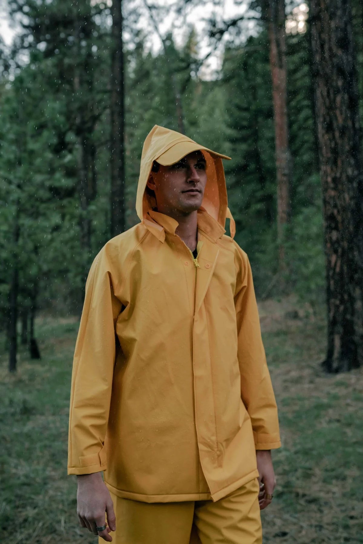 Yellow Rain Coat & Bib Z529