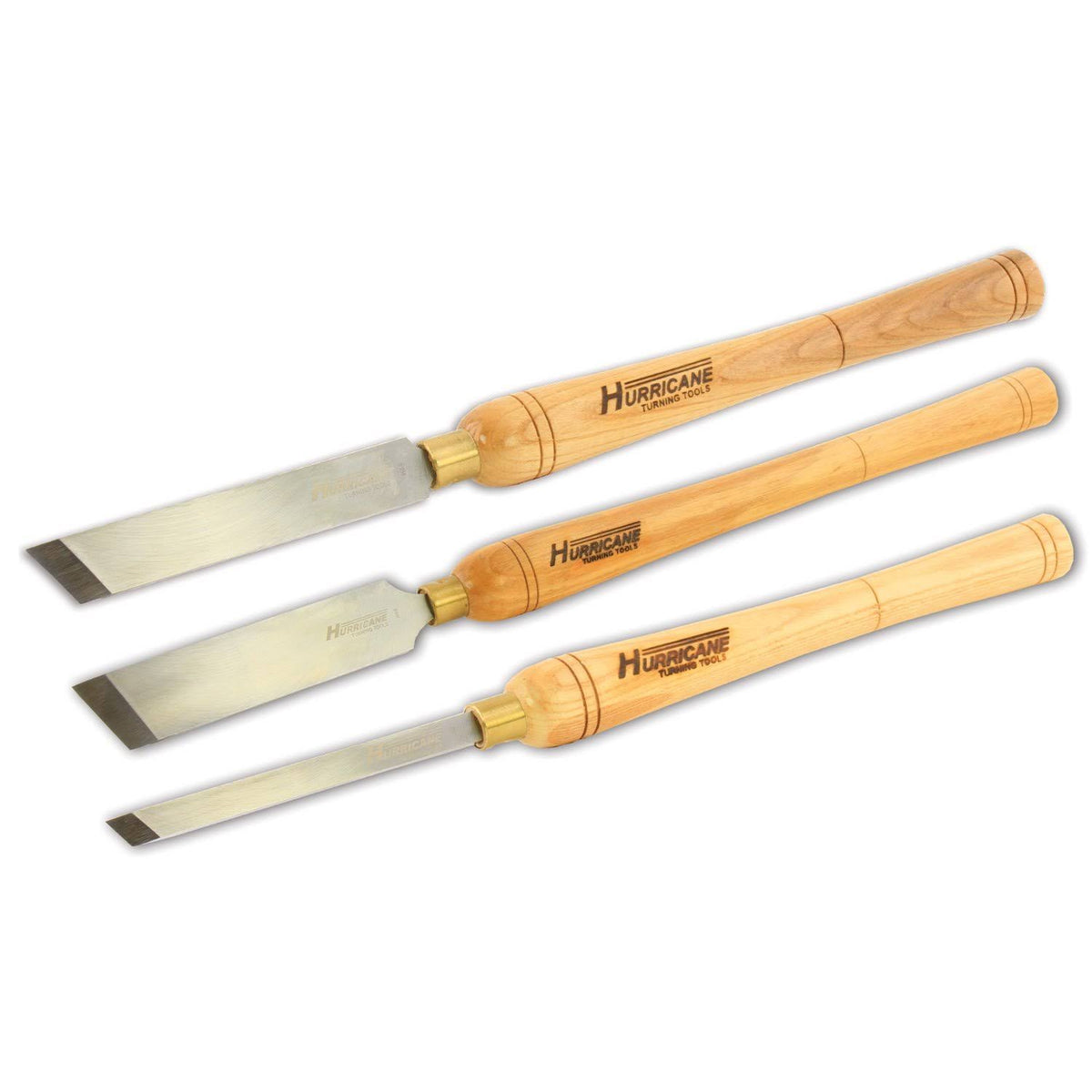 Woodturning Three Piece Skew Chisel Set P93481