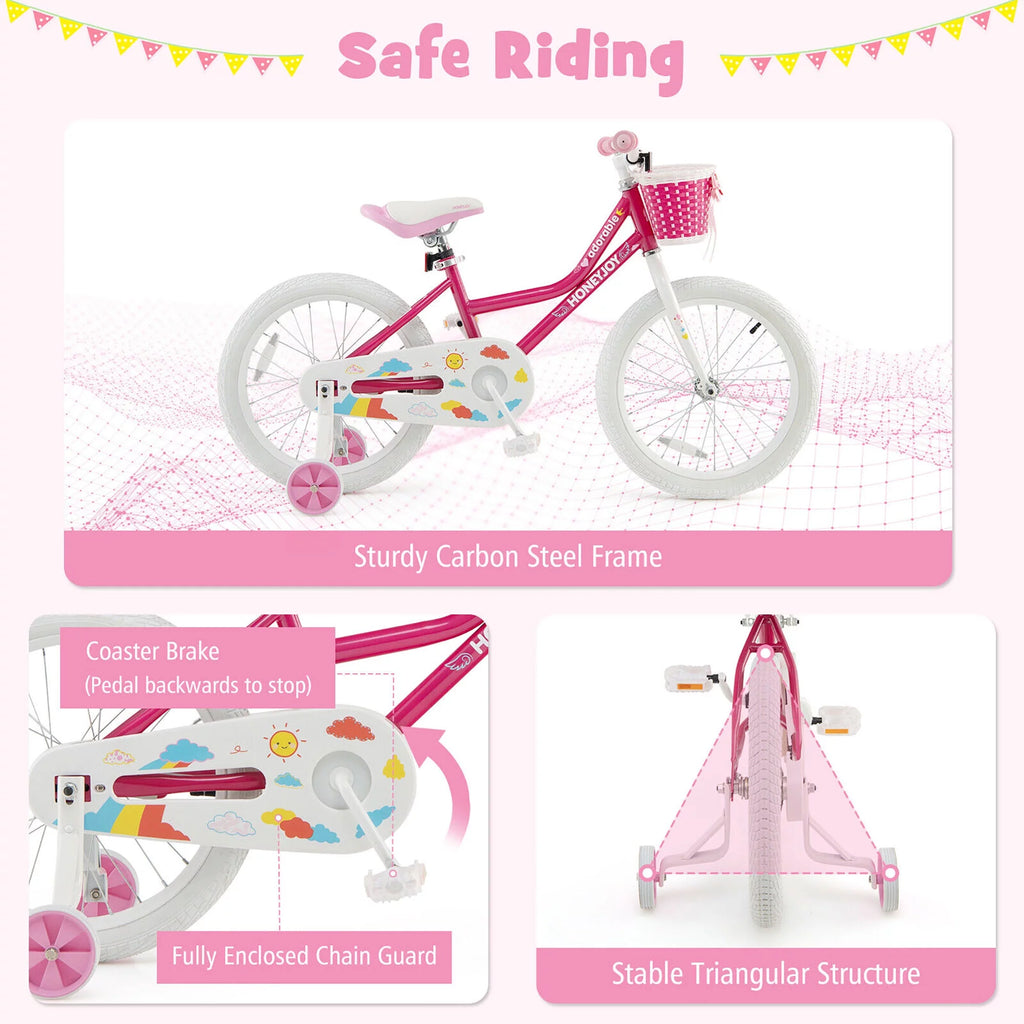 18'' Kids Bike with Training Wheels Z8500
