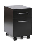Black Mobile File Cabinet D237