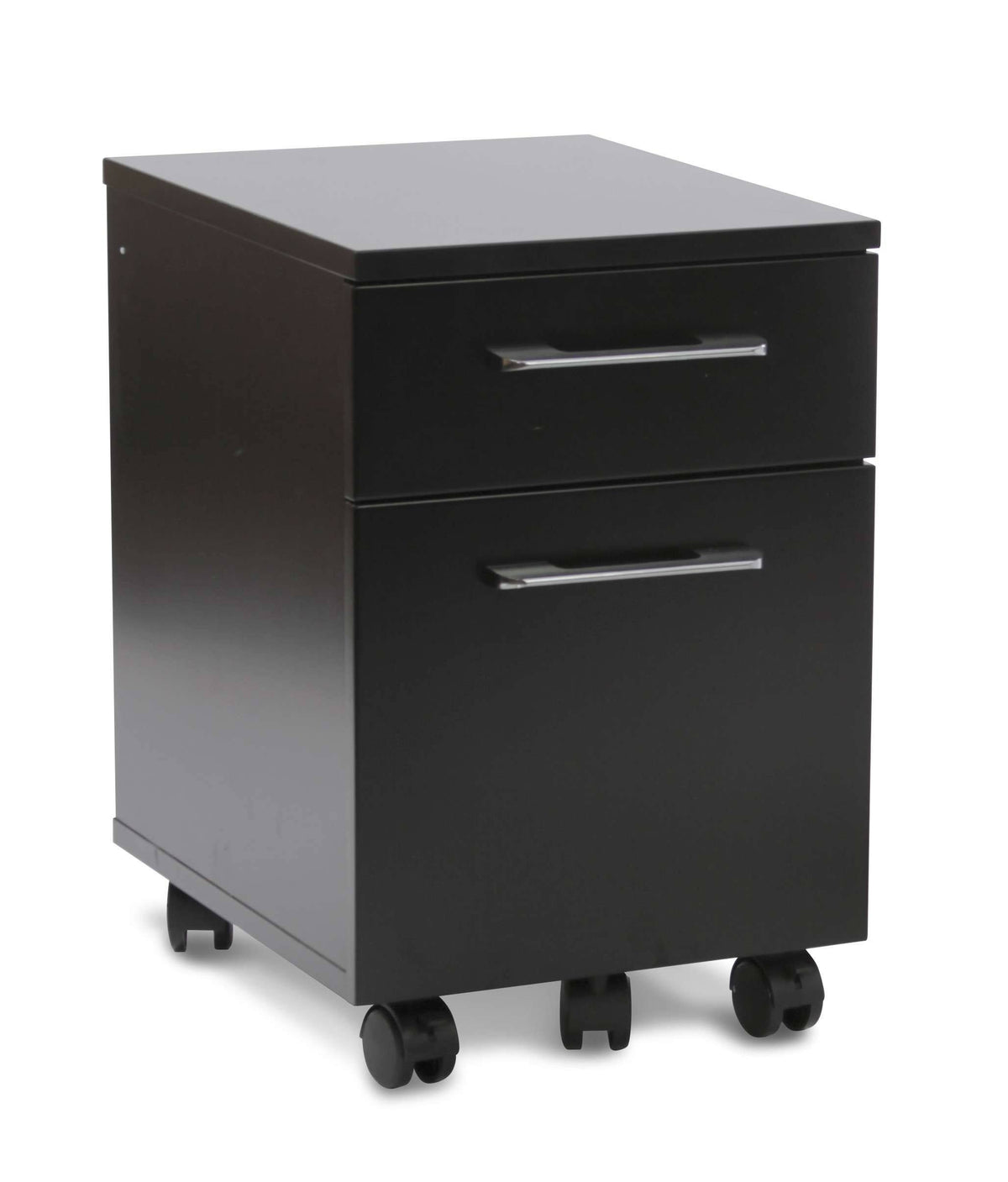 Black Mobile File Cabinet D237