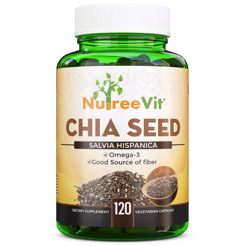 Chia Seeds 320 Vegetable Capsules Y744590
