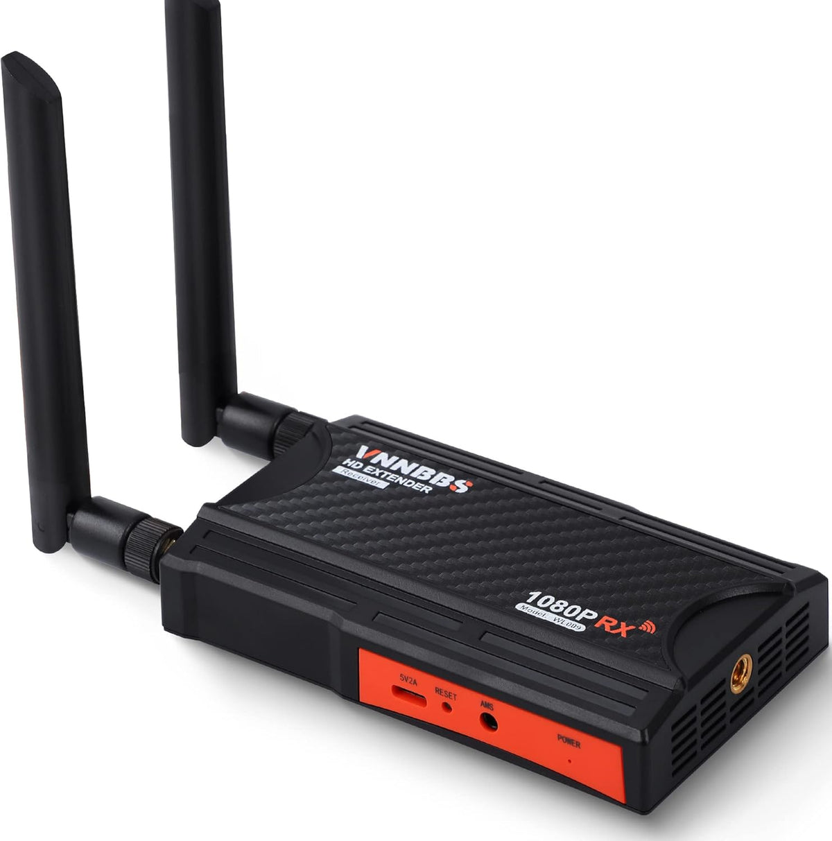 Wireless HDMI Extender Kit, 1080P Full HD 200m 5.8GHz Transmitter and Receiver with HDMI Loop-Out and IR Remote Control H338