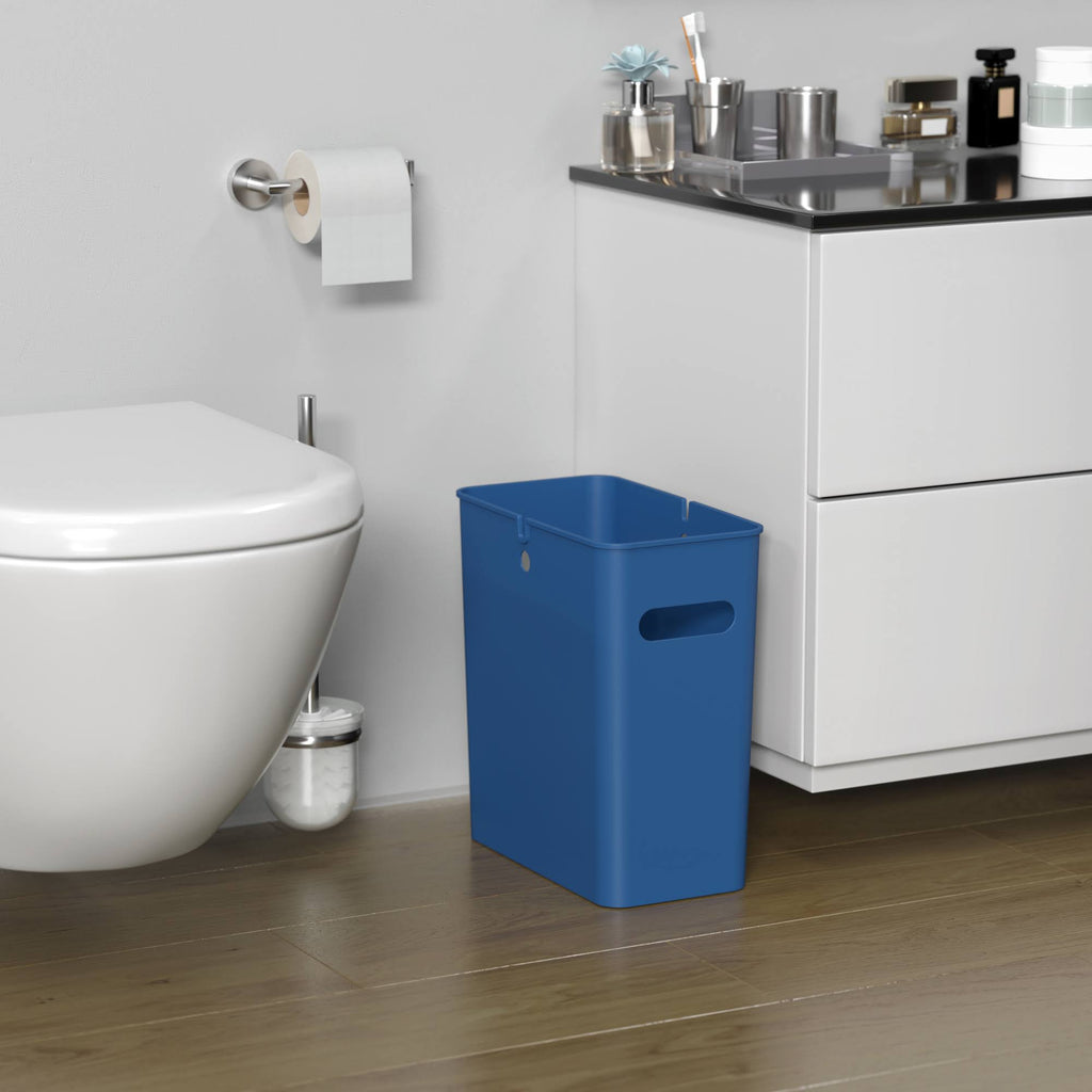 4.2 gal Polypropylene Trash Can with Handles, Pack of 6 W709