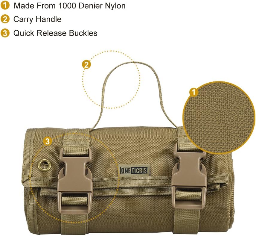 Roll-up Shooting Mat for Range Rifle Hunting R891