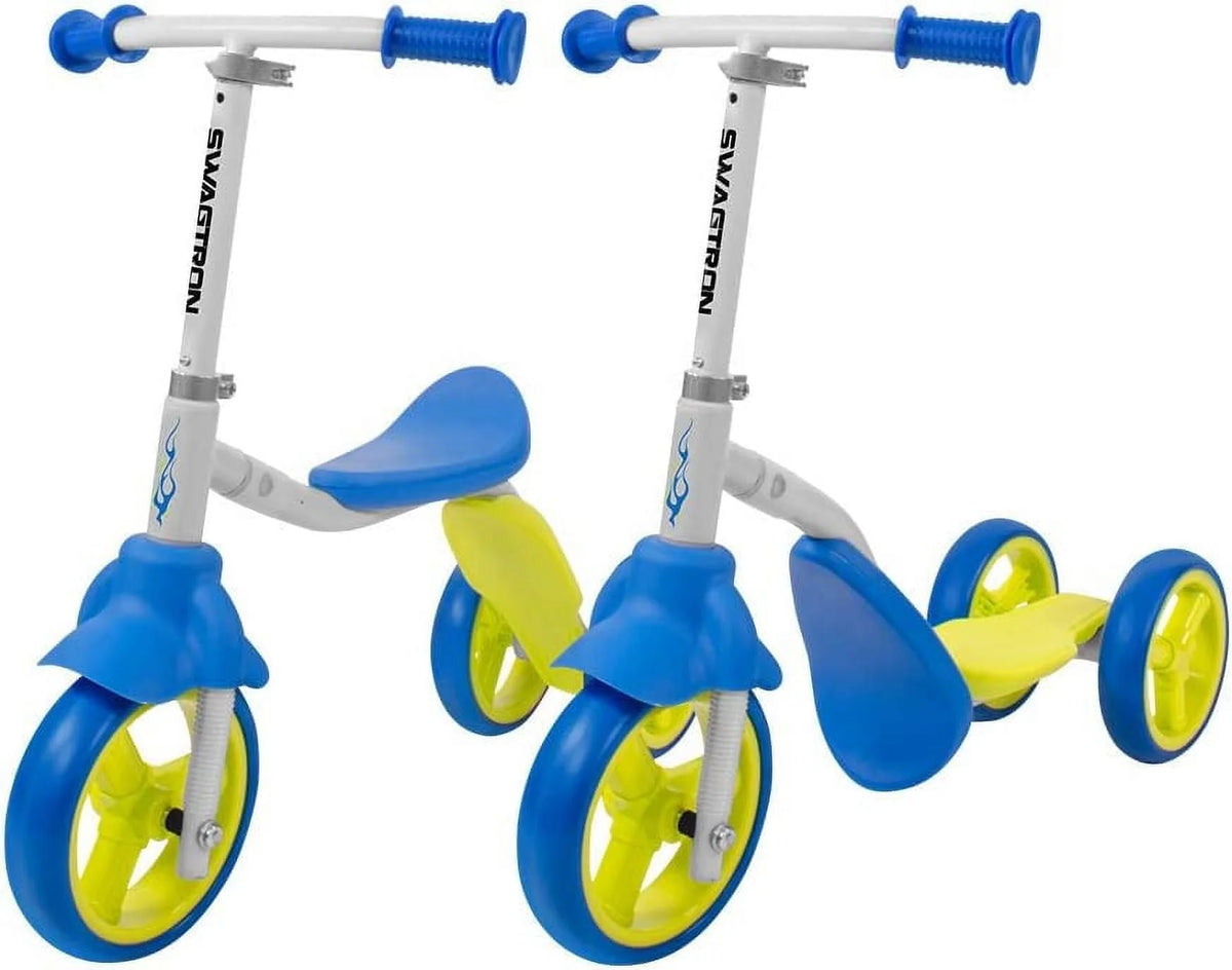 3 Wheel Scooter & Balance Trike 2-in-1 Adjustable W7728