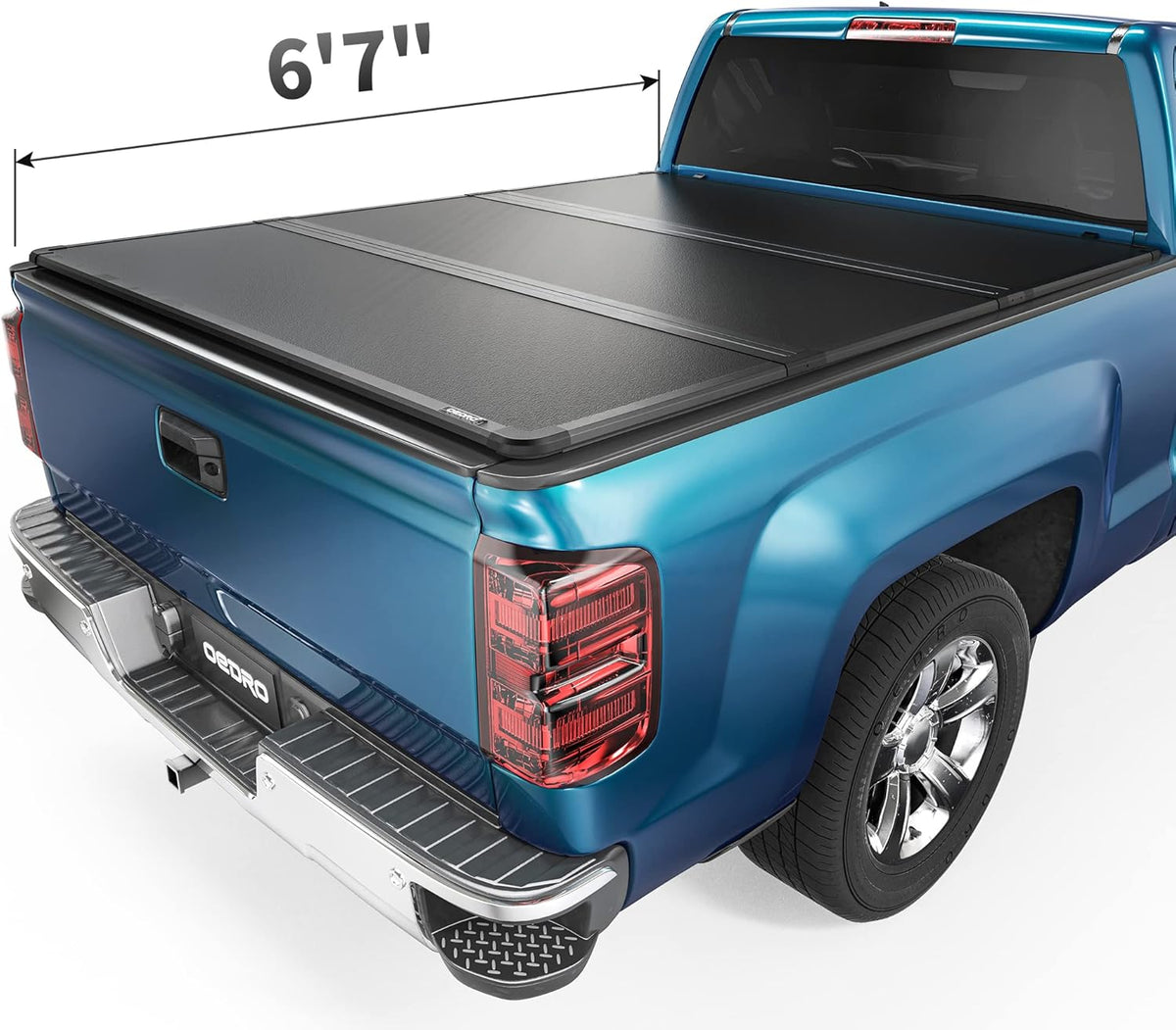 Quad Fold Tonneau Cover Soft Truck Bed Cover Y5195