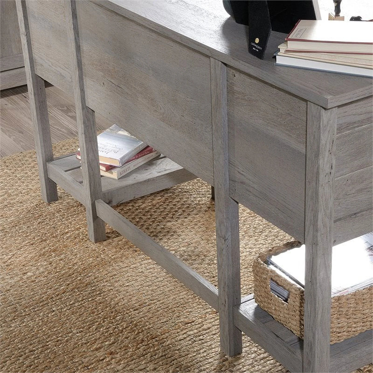 Engineered Wood Writing Desk in Mystic Oak U486301