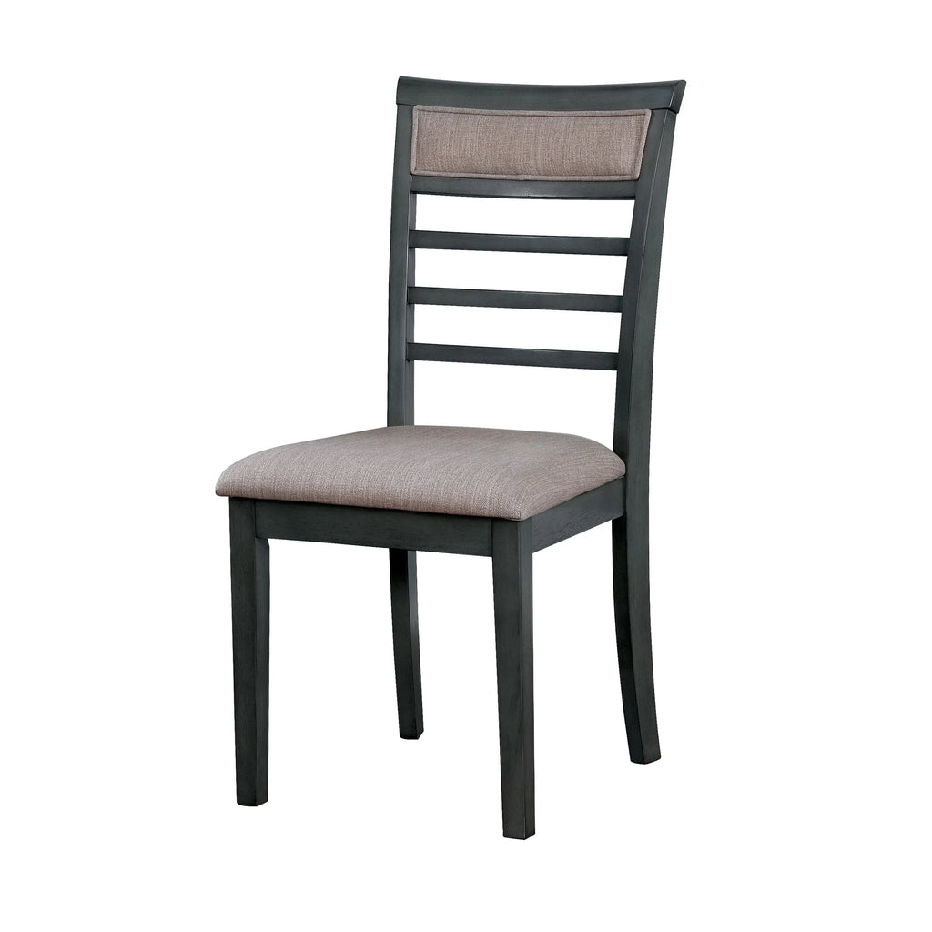 5-Piece Gray Wood Dining Set I317836