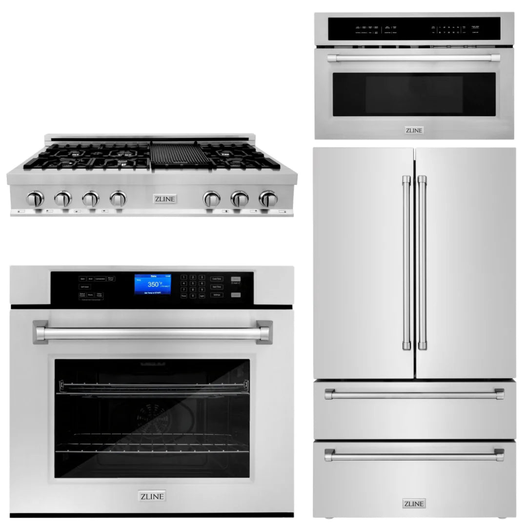 4-Piece Stainless Steel Appliance Package G2050