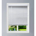White Faux Wood Blinds C81815