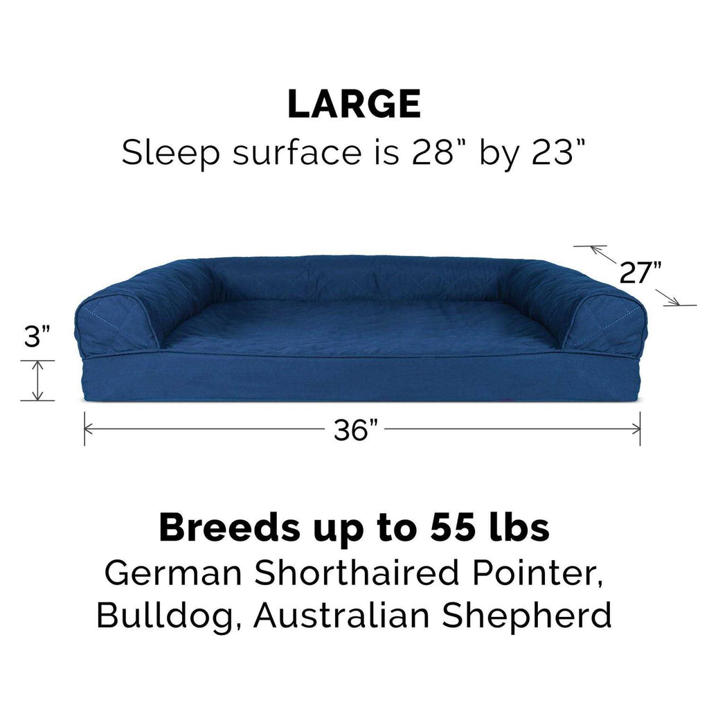 Quilted Sofa Dog Bed G3524
