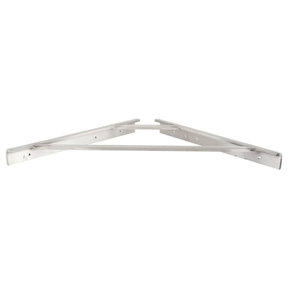 16 in. x 16 in. Stainless Steel Bench Bracket W819