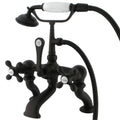 Vintage Deck Mount Tub Filler with Hand Shower, Oil Rubbed Bronze C1531