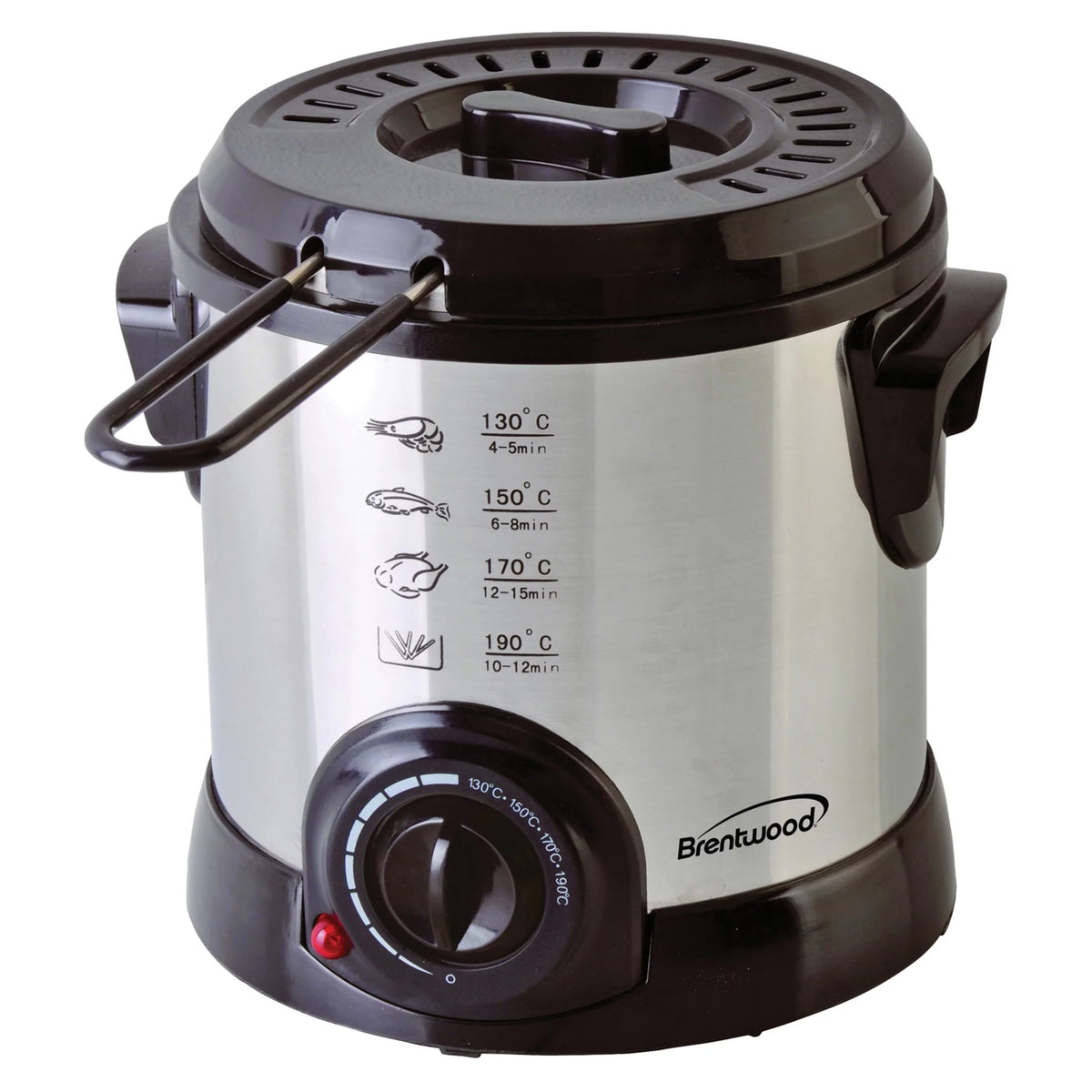 1 Liter Stainless Steel Electric Deep Fryer O51783