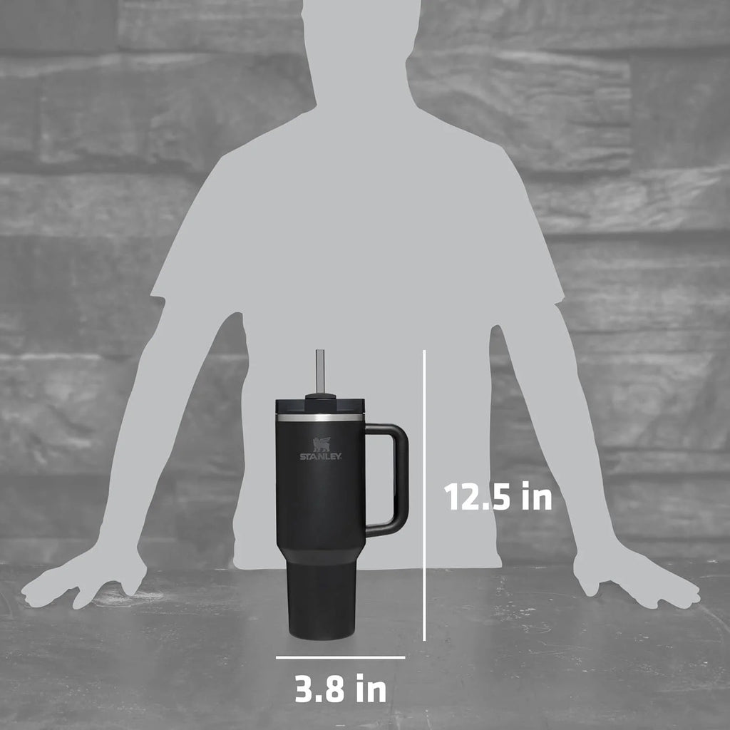 40oz Stainless Steel Vacuum Insulated Tumbler with Lid and Straw M536383