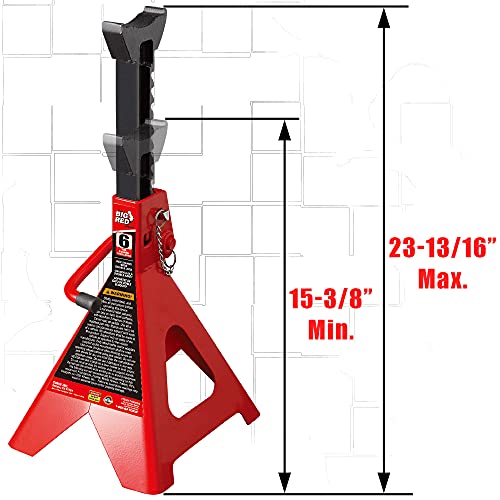 Heavy Duty Steel Jack Stands 3 Ton 1 Pair C22680