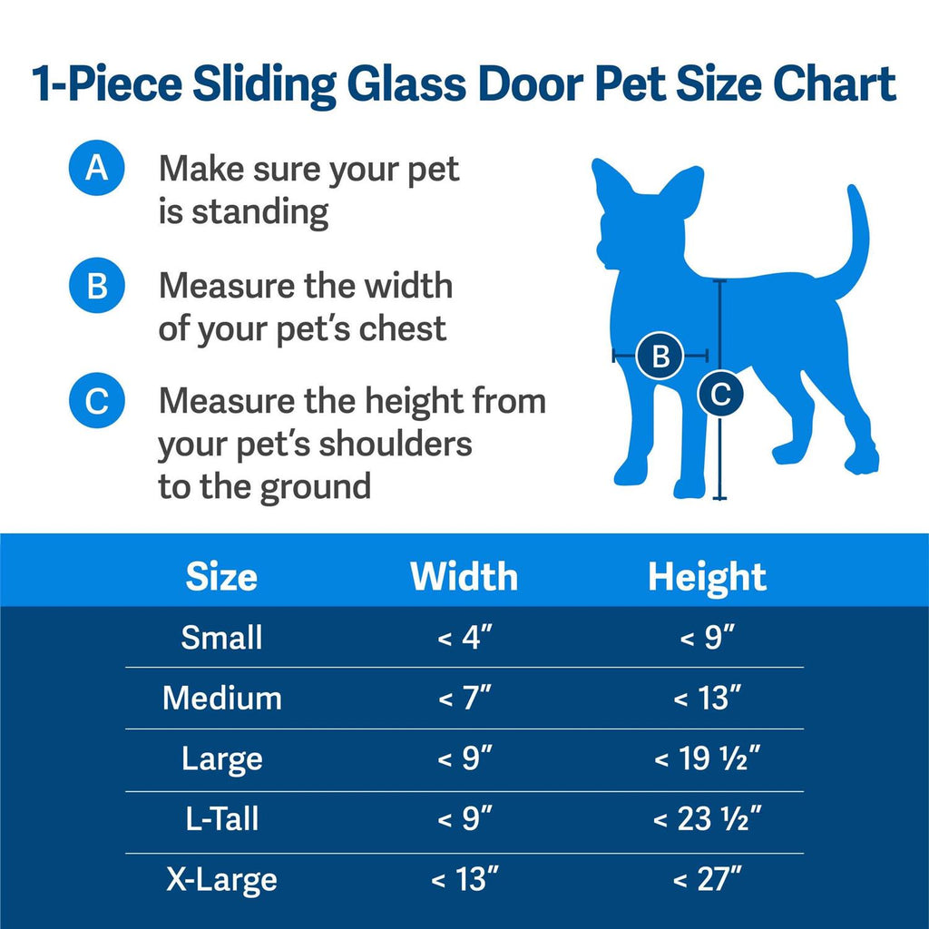 Patio Panel Pet Door P4164