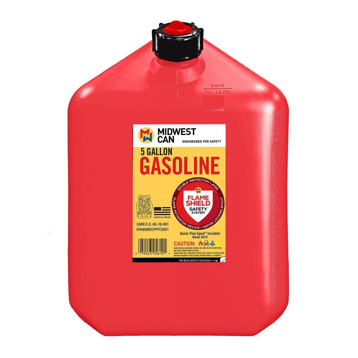 5 Gallon Gas Can W319012