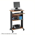Standing Wood Workstation in Cherry E21835